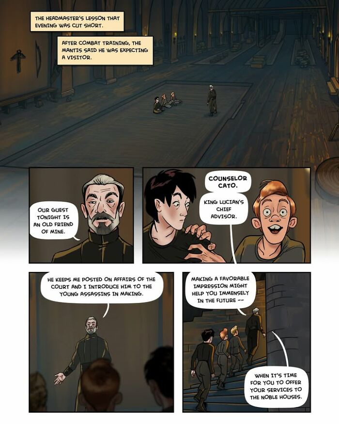 Captivating Female-Led Fantasy Webcomic Serpent By Yael Nathan