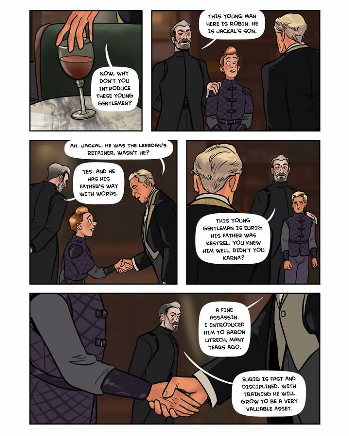 Captivating Female-Led Fantasy Webcomic Serpent By Yael Nathan