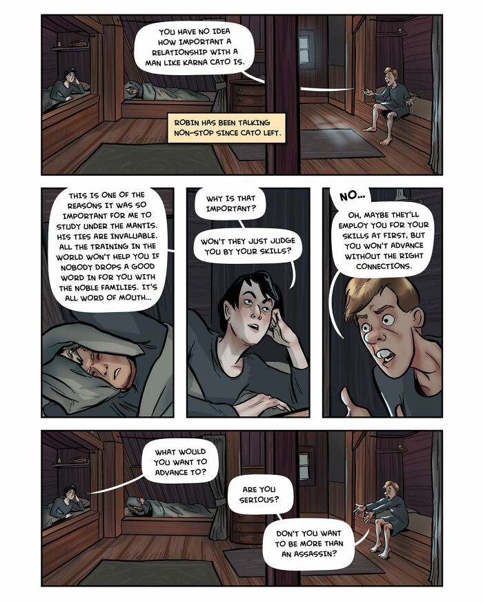 Captivating Female-Led Fantasy Webcomic Serpent By Yael Nathan