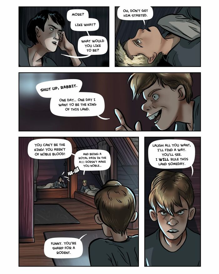 Captivating Female-Led Fantasy Webcomic Serpent By Yael Nathan