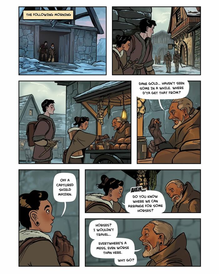 Captivating Female-Led Fantasy Webcomic Serpent By Yael Nathan