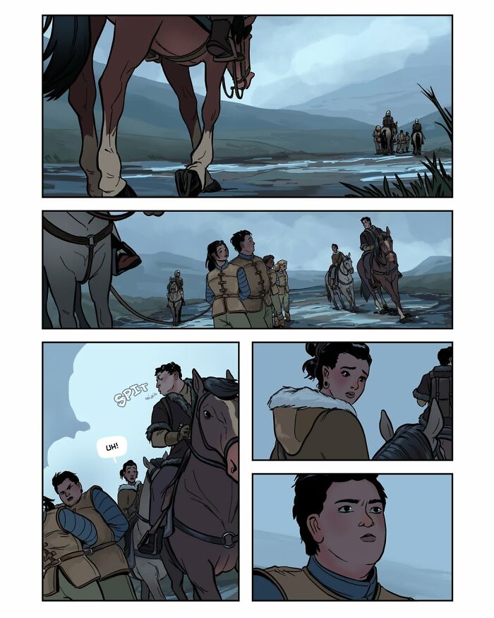 Captivating Female-Led Fantasy Webcomic Serpent By Yael Nathan