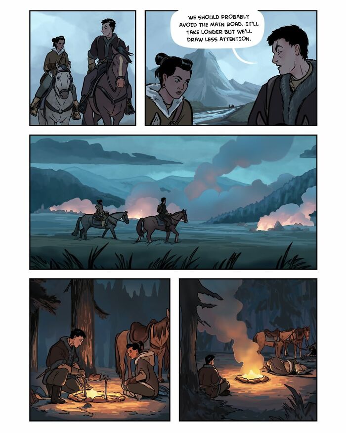 Captivating Female-Led Fantasy Webcomic Serpent By Yael Nathan