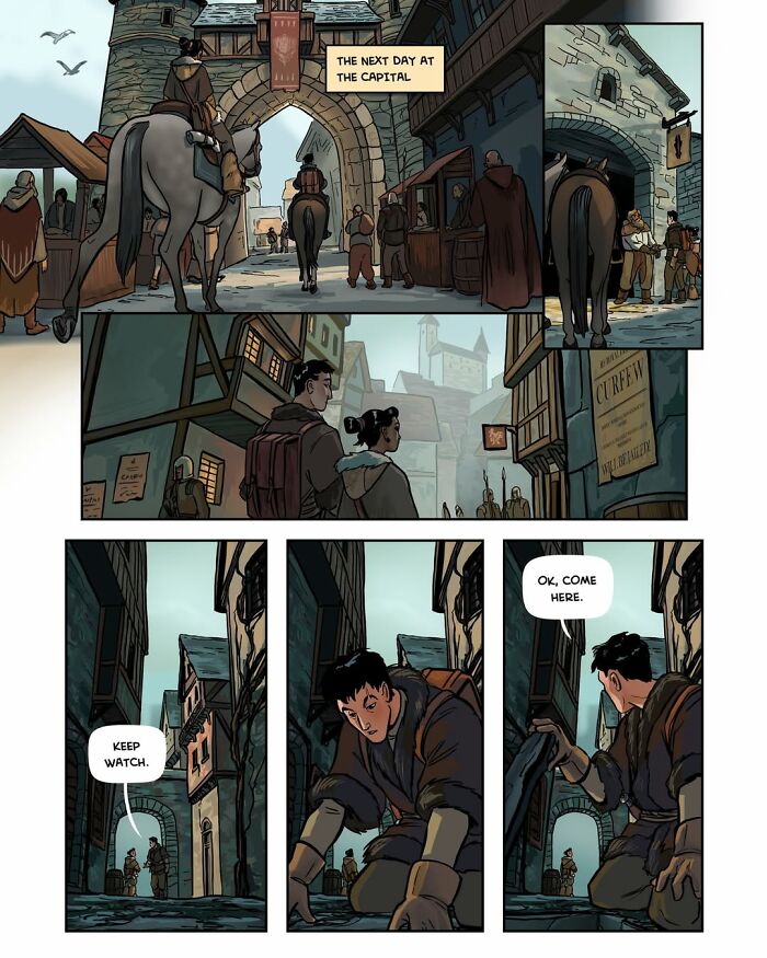 Captivating Female-Led Fantasy Webcomic Serpent By Yael Nathan