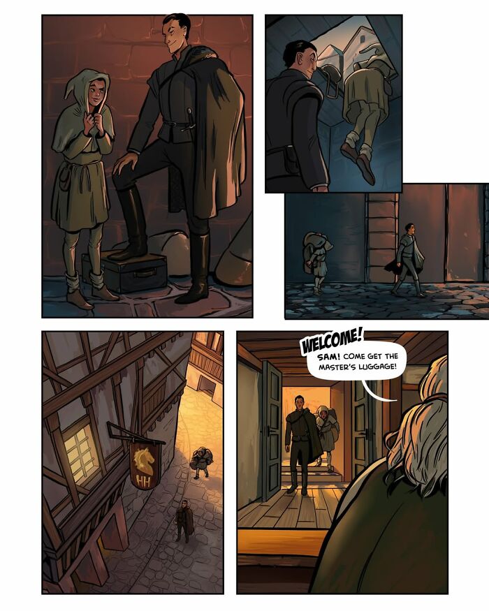 Captivating Female-Led Fantasy Webcomic Serpent By Yael Nathan