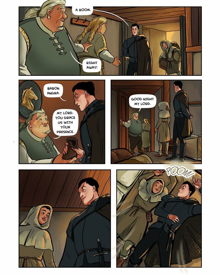 Captivating Female-Led Fantasy Webcomic Serpent By Yael Nathan