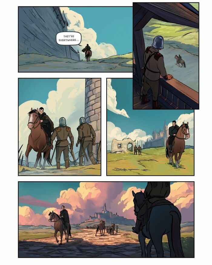 Captivating Female-Led Fantasy Webcomic Serpent By Yael Nathan