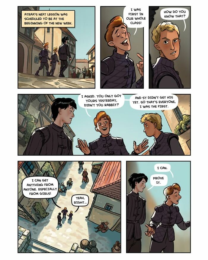 Captivating Female-Led Fantasy Webcomic Serpent By Yael Nathan