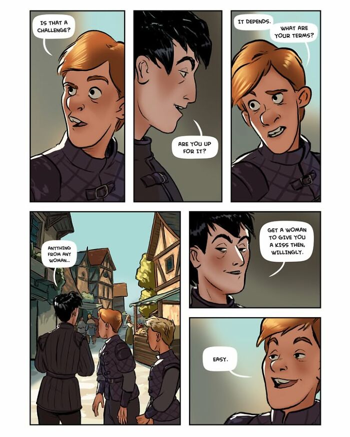 Captivating Female-Led Fantasy Webcomic Serpent By Yael Nathan