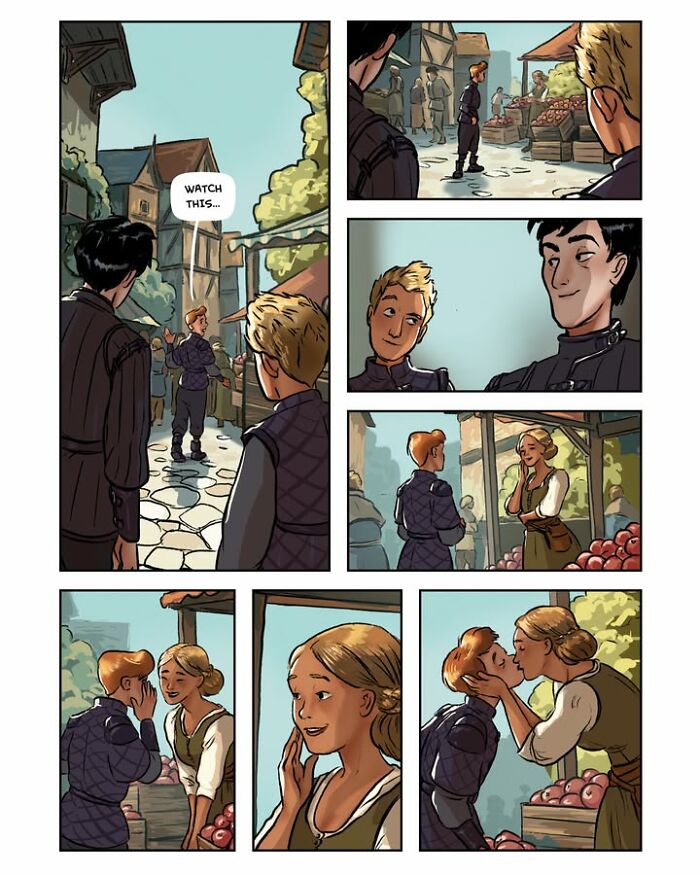 Captivating Female-Led Fantasy Webcomic Serpent By Yael Nathan