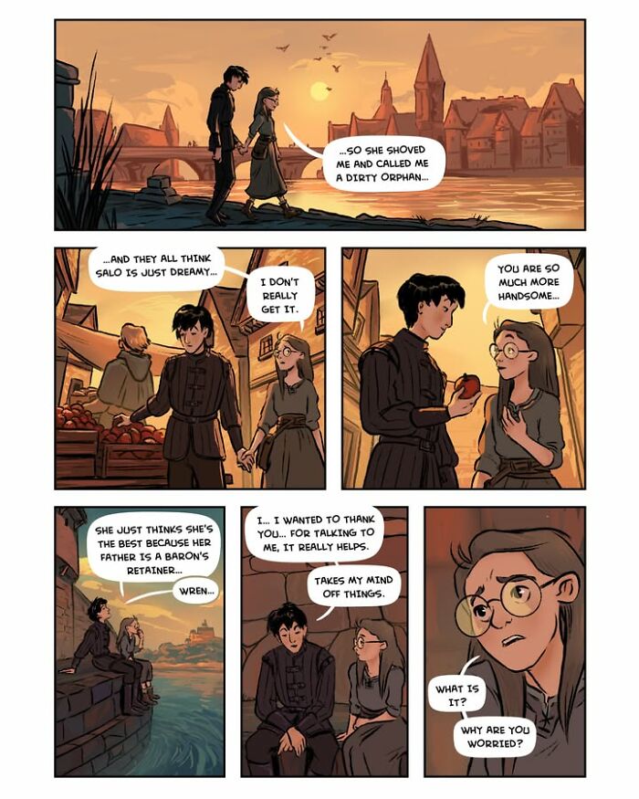 Captivating Female-Led Fantasy Webcomic Serpent By Yael Nathan