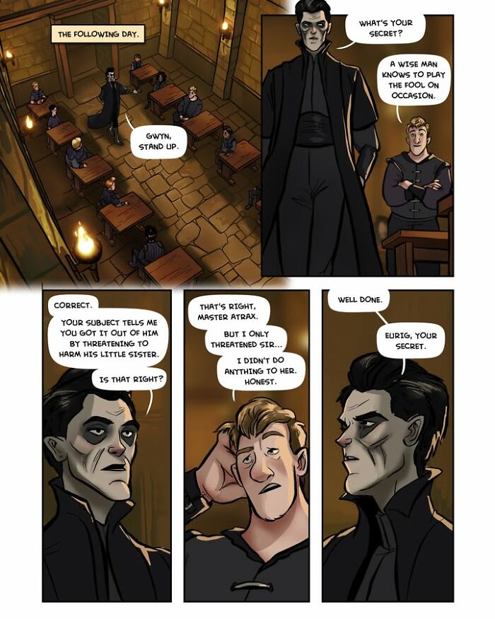 Captivating Female-Led Fantasy Webcomic Serpent By Yael Nathan