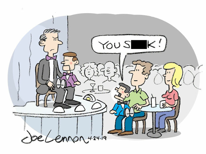 Joe Lennon’s Latest 51 Comics Prove Life’s Tiny Awkward Moments Are Funny Joe Lennon’s Latest 51 Comics Prove Life’s Tiny Awkward Moments Are Funny