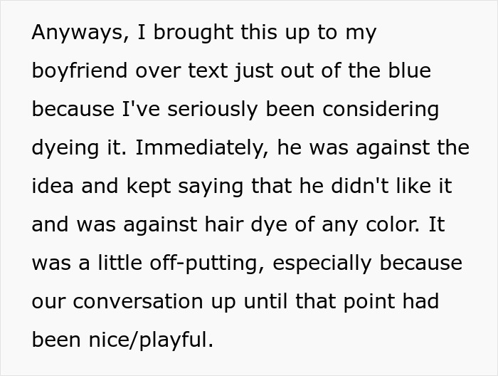 Guy “Bans” GF From Changing Her Hair Color, She Revolts With Flaming Red Dye And Dumps Him As Well