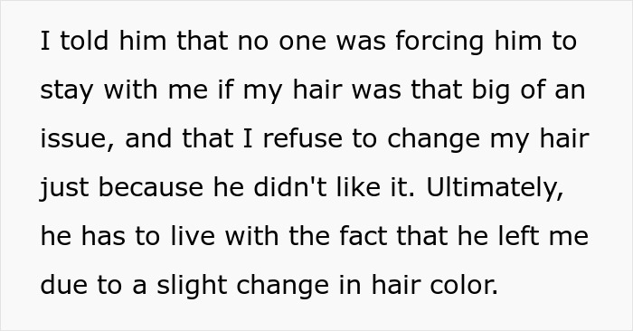 Guy “Bans” GF From Changing Her Hair Color, She Revolts With Flaming Red Dye And Dumps Him As Well