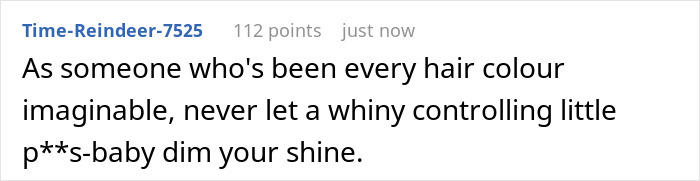 Guy “Bans” GF From Changing Her Hair Color, She Revolts With Flaming Red Dye And Dumps Him As Well