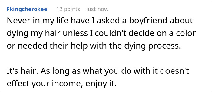Guy “Bans” GF From Changing Her Hair Color, She Revolts With Flaming Red Dye And Dumps Him As Well