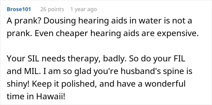 SIL Bullies Bride’s Deaf Cousin, Then Destroys Her Hearing Aids And Gets Banned From Wedding SIL Bullies Bride’s Deaf Cousin, Then Destroys Her Hearing Aids And Gets Banned From Wedding