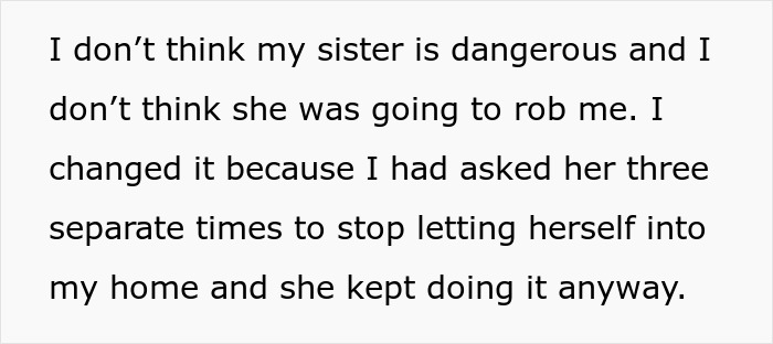 Sis Turns Bro&rsquo;s Home Into Her Personal Lounge, Gets Her Membership Revoked When He Changes Locks