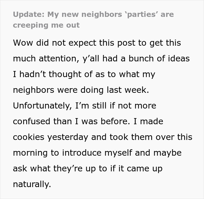 25YO Suspicious Of Neighbors&rsquo; Creepy Silent Gatherings, Gets Invited To One In Their Basement