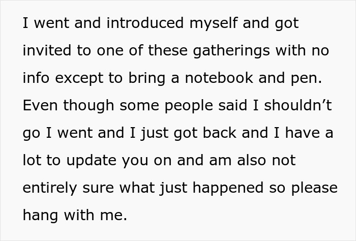 25YO Suspicious Of Neighbors&rsquo; Creepy Silent Gatherings, Gets Invited To One In Their Basement