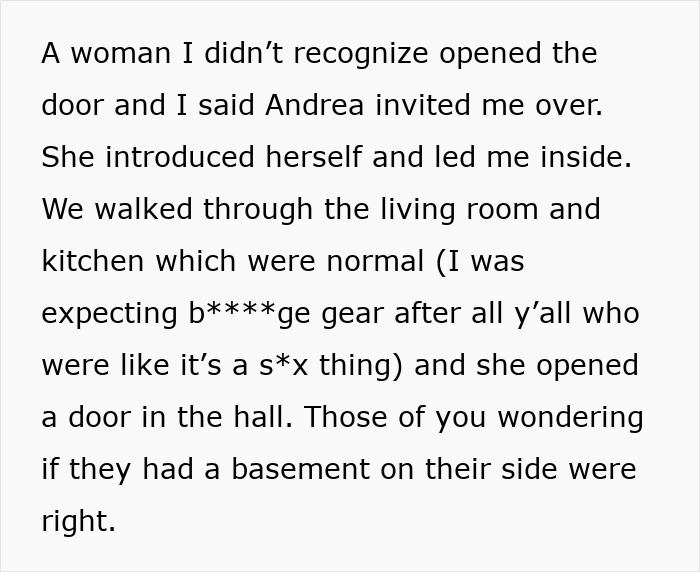 25YO Suspicious Of Neighbors&rsquo; Creepy Silent Gatherings, Gets Invited To One In Their Basement