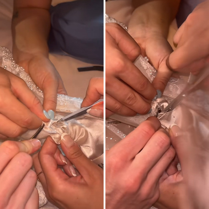 “That Is Witchcraft”: Bride Receives Foreboding Warning After Revealing What Tailor Sewed Into Her Wedding Dress