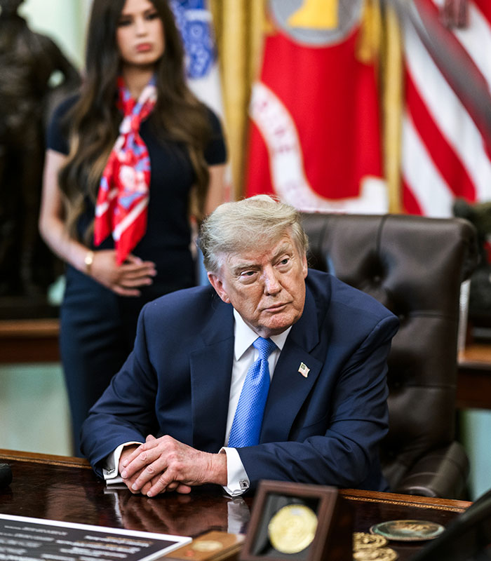 Mystery Woman Behind Trump Goes Viral After One Strange Gesture Sparks A Wild Theory Mystery Woman Behind Trump Goes Viral After One Strange Gesture Sparks A Wild Theory