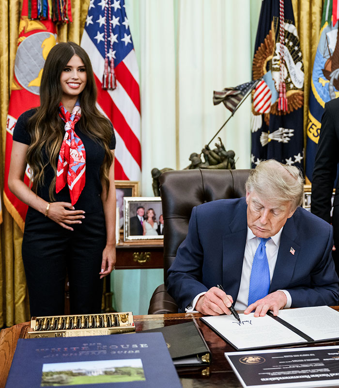 Mystery Woman Behind Trump Goes Viral After One Strange Gesture Sparks A Wild Theory Mystery Woman Behind Trump Goes Viral After One Strange Gesture Sparks A Wild Theory