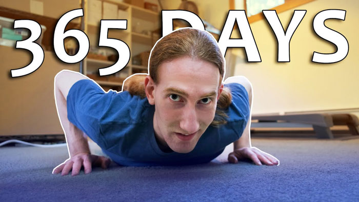 Man Completed 36,500 Pushups Over A Year, Says The Mental Shift Was Bigger Than The Physical One Man Completed 36,500 Pushups Over A Year, Says The Mental Shift Was Bigger Than The Physical One