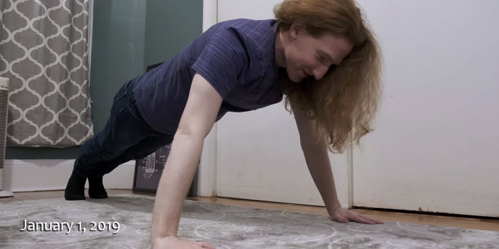 Man Completed 36,500 Pushups Over A Year, Says The Mental Shift Was Bigger Than The Physical One Man Completed 36,500 Pushups Over A Year, Says The Mental Shift Was Bigger Than The Physical One