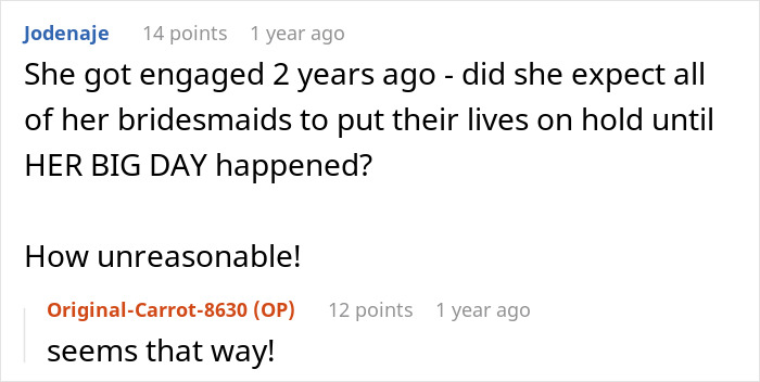 Bride Uninvites Maid Of Honor From The Wedding Out Of Nowhere, Her Reason For It Ends The Friendship