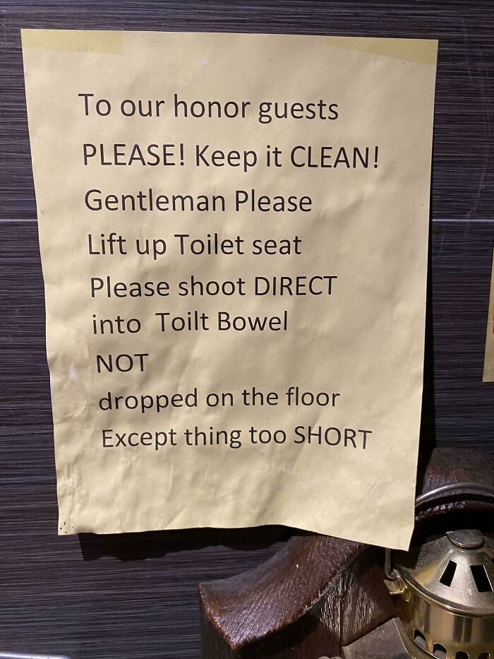91 People Who Accidentally Created Comedy Gold With Their Broken English (New Pics)