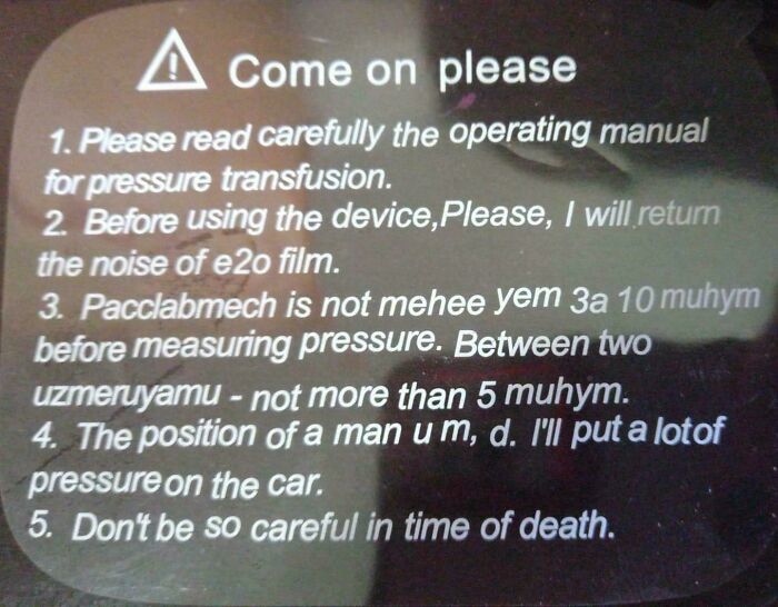 91 People Who Accidentally Created Comedy Gold With Their Broken English (New Pics)
