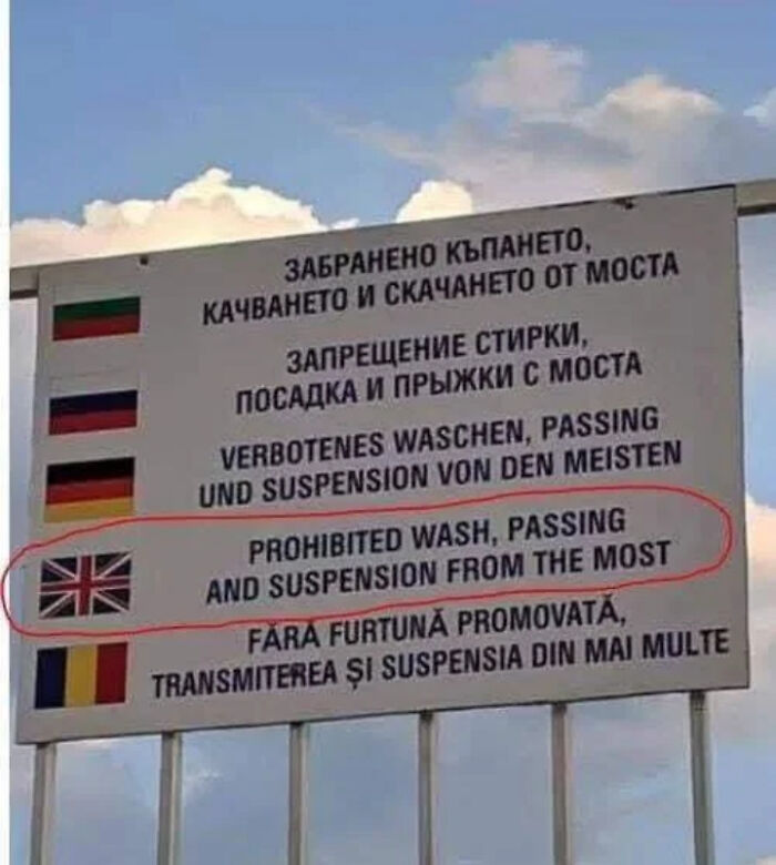 91 People Who Accidentally Created Comedy Gold With Their Broken English (New Pics)