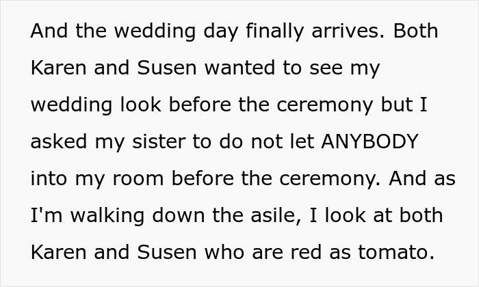 Bride Realizes Her Future SILs Are Nothing But Copycats, Serves Them Deliciously Petty Revenge At The Wedding