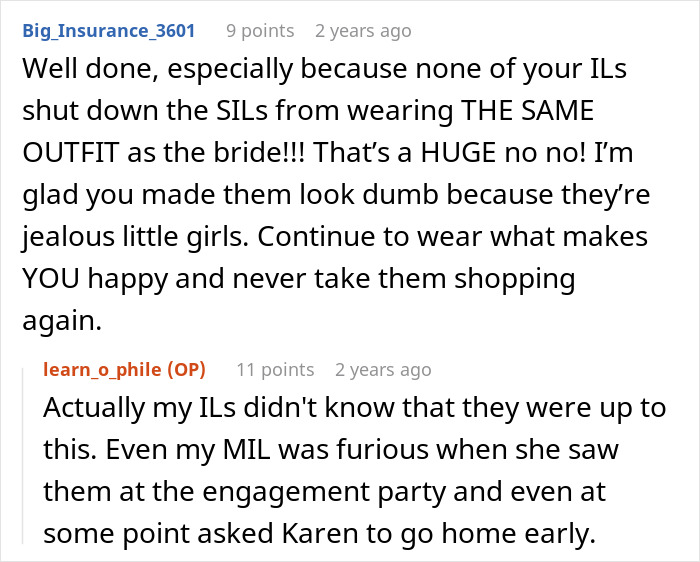 Bride Realizes Her Future SILs Are Nothing But Copycats, Serves Them Deliciously Petty Revenge At The Wedding