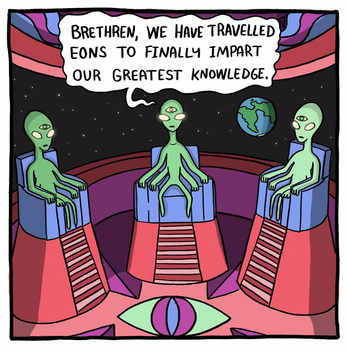 Absurd-Yet-Funny Situations: 20 New Comics By This Artist