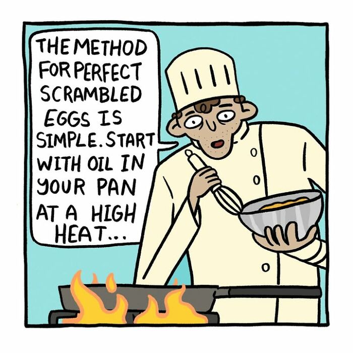 Absurd-Yet-Funny Situations: 20 New Comics By This Artist
