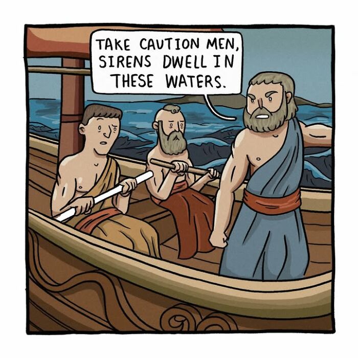 Absurd-Yet-Funny Situations: 20 New Comics By This Artist