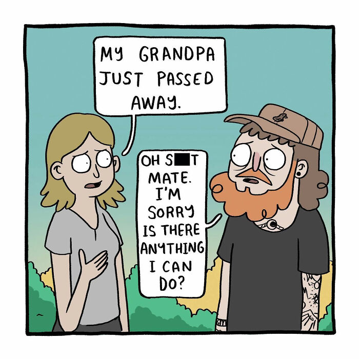 Absurd-Yet-Funny Situations: 20 New Comics By This Artist
