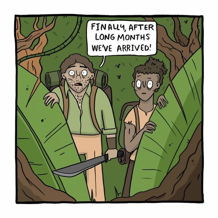 Absurd-Yet-Funny Situations: 20 New Comics By This Artist