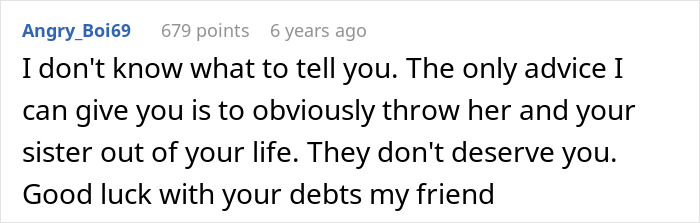 Guy In Debt After Cheater Wife Ditches Him, Selfish Mom Only Cares That He Won’t Pay Her Bills Now