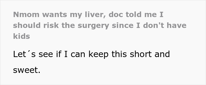 Alcoholic Mom Treats 28YO Daughter Like She’s Disposable, Demands Her Liver After Ruining Her Own Alcoholic Mom Treats 28YO Daughter Like She’s Disposable, Demands Her Liver After Ruining Her Own