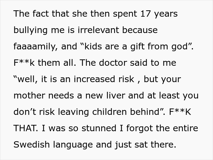 Alcoholic Mom Treats 28YO Daughter Like She’s Disposable, Demands Her Liver After Ruining Her Own Alcoholic Mom Treats 28YO Daughter Like She’s Disposable, Demands Her Liver After Ruining Her Own