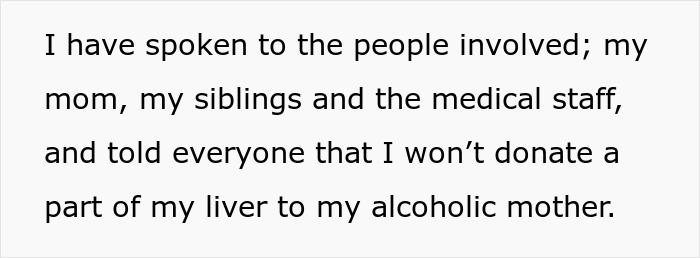 Alcoholic Mom Treats 28YO Daughter Like She’s Disposable, Demands Her Liver After Ruining Her Own Alcoholic Mom Treats 28YO Daughter Like She’s Disposable, Demands Her Liver After Ruining Her Own