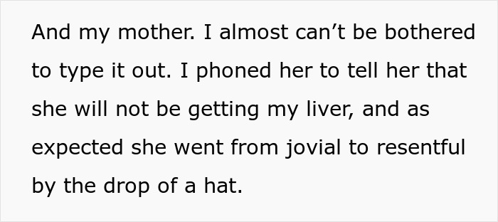 Alcoholic Mom Treats 28YO Daughter Like She’s Disposable, Demands Her Liver After Ruining Her Own Alcoholic Mom Treats 28YO Daughter Like She’s Disposable, Demands Her Liver After Ruining Her Own
