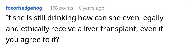 Alcoholic Mom Treats 28YO Daughter Like She’s Disposable, Demands Her Liver After Ruining Her Own Alcoholic Mom Treats 28YO Daughter Like She’s Disposable, Demands Her Liver After Ruining Her Own