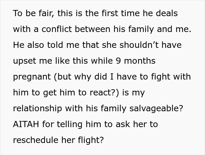 MIL Wants 20 Days With Newborn, Pregnant DIL Says Her Recovery Comes First And Cancels The Visit