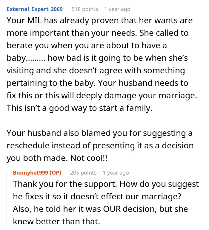 MIL Wants 20 Days With Newborn, Pregnant DIL Says Her Recovery Comes First And Cancels The Visit